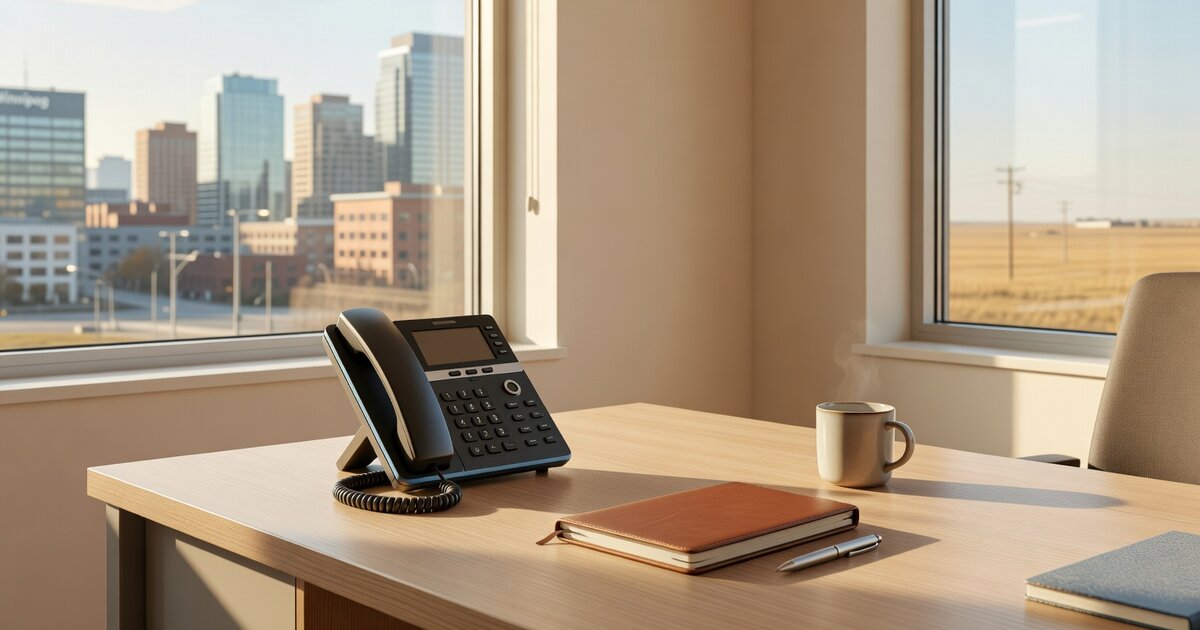 AI Phone Receptionist for Winnipeg Manitoba small businesses